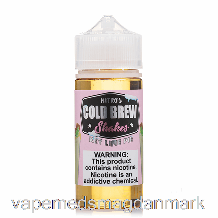 Vape Uden Nikotin Key Lime Pie - Nitros Cold Brew - 100ml 3mg